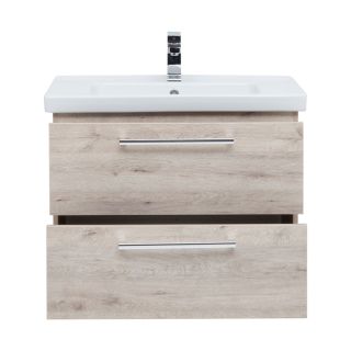 Тумба подвесная Dreja.Rus GIO 80 под умывальник Эйфория-80, дуб кантри